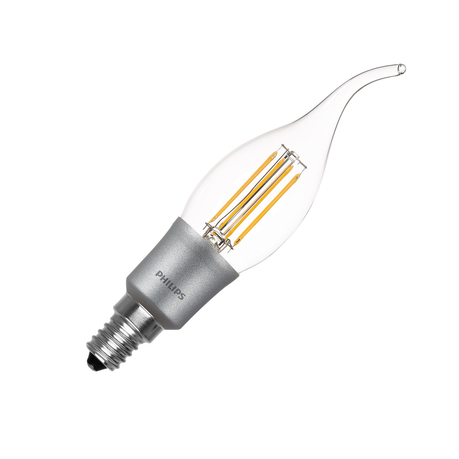 Ampoule LED Edison à filament 5W E14 flamme pour lustre type C35