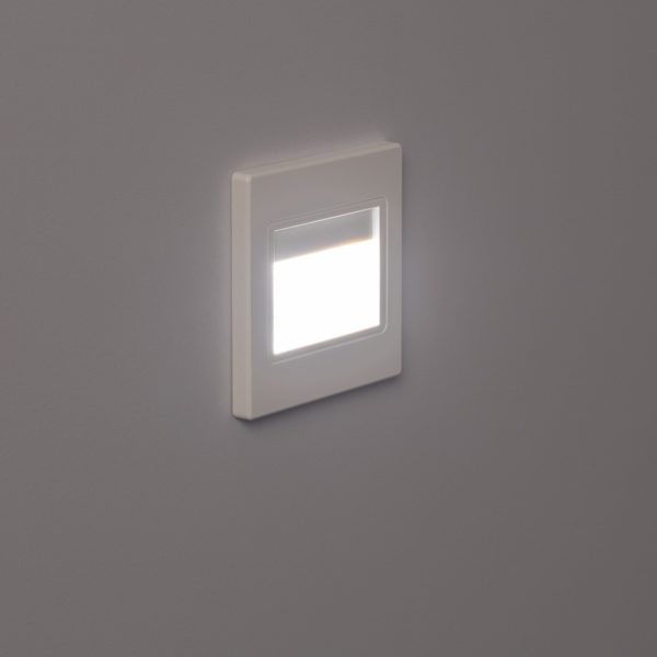 Balise LED  Finition Blanche 1.5W