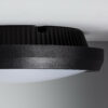 Plafonnier Rond  IP65 Noir – Image 2
