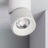 Applique LED Aluminium Ronde New 7W Blanche – Image 5