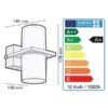 Applique murale LED Extérieure 10W IP65 – Image 4