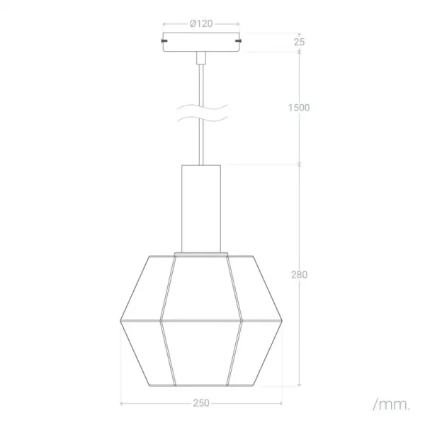 Suspension Verre design – Image 6