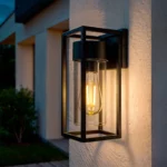 Applique murale  Gris anthracite extérieure E27