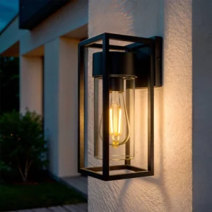 Applique murale  Gris anthracite extérieure E27