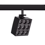 Spot LED Carré Orientable 15W pour Rail Magnétique 48V