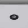 Spot LED  Encastrable au sol 1W 12V DC Noir
