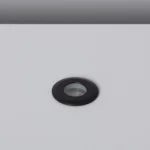 Spot LED  Encastrable au sol 1W 12V DC Noir