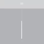 Suspension Métal tubulaire design Blanc ou Noir