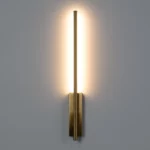 Applique Murale LED Métal Doré