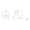 Spot LED encastrable 5W (plusieurs couleurs disponibles) – Image 6