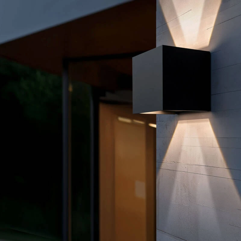 Applique Murale LED Aluminium Noir