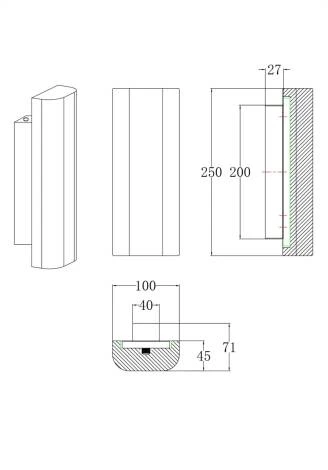 Applique murale LED Travertin – Image 5