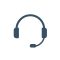 Call Center Headset Icon Vector Logo Template Illustration Design. Vector EPS 10.
